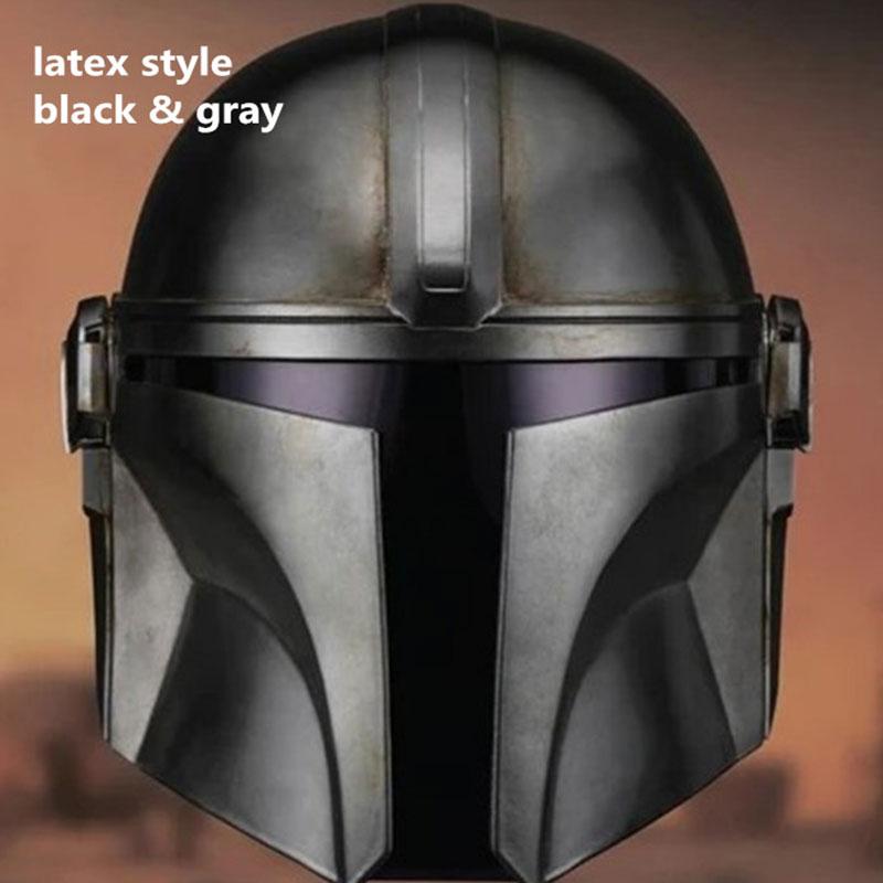 4 Stil Die Cosplay Helme PVC Masken Requisiten Halloween Mandalorianischer Helm A