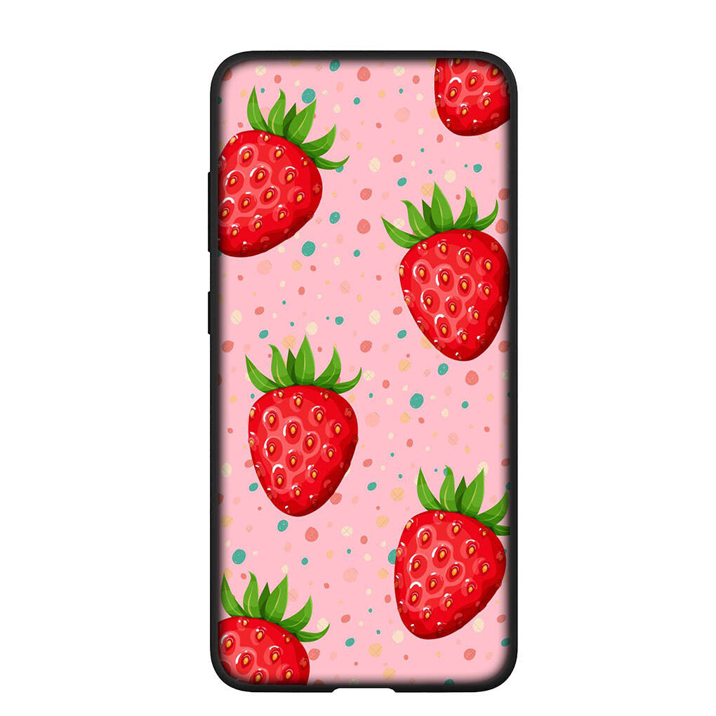 Handyhülle für Samsung Galaxy S25 S23 S22 S24 Ultra FE A05 A06 A15 A16 A36 A37 A35 A54 A24 A55 A56 A57 A25 A26 A53 A17 Erdbeere Frucht Sommer Hülle for Samsung Galaxy S23 Plus ceil