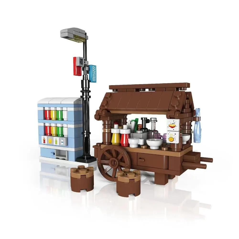 MOULD KING 24025-24034 Mini Street View Jungen und Mädchen Spielzeug Kinder Puzzle Blöcke Ziegel Kinder Spielzeug Geburtstag Geschenke 24026