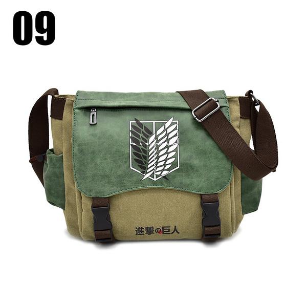 Anime Demon Slayer Umhängetasche ONE PIECE Schultasche Rucksack 09