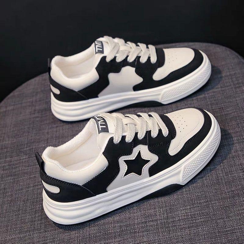 Mode Casual Schuhe Outdoor Sport Weiße Schuhe Plattform Casual Schuhe frauen Schuhe 36 schwarz
