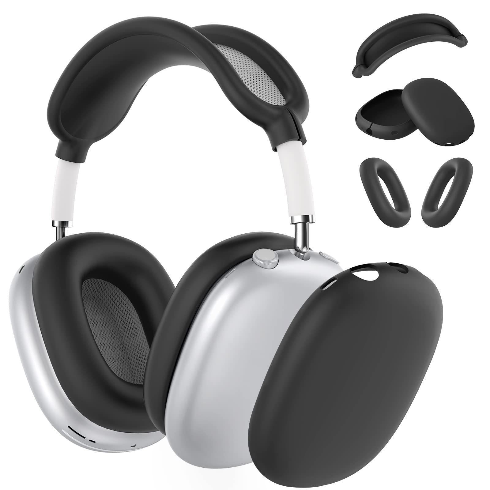 Silikonschutzhülle für Apple AirPods Max - Dreiteiliges Softshell-Set in Volltonfarbe three piece suit