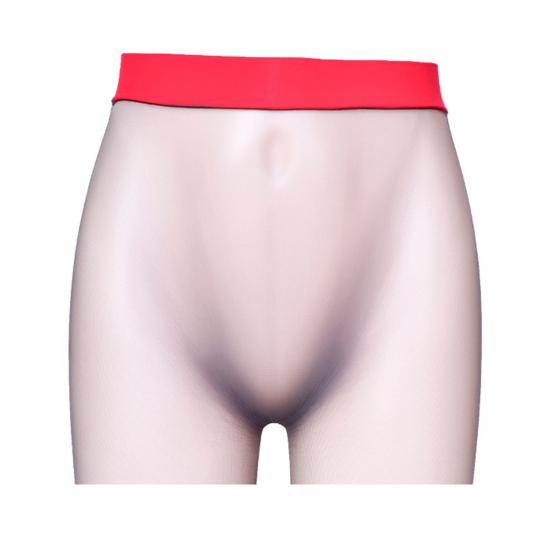 Frauen Strümpfe Sexy Ultra-dünne Strumpfhosen Samt Transparent Strümpfe Nahtlose rot