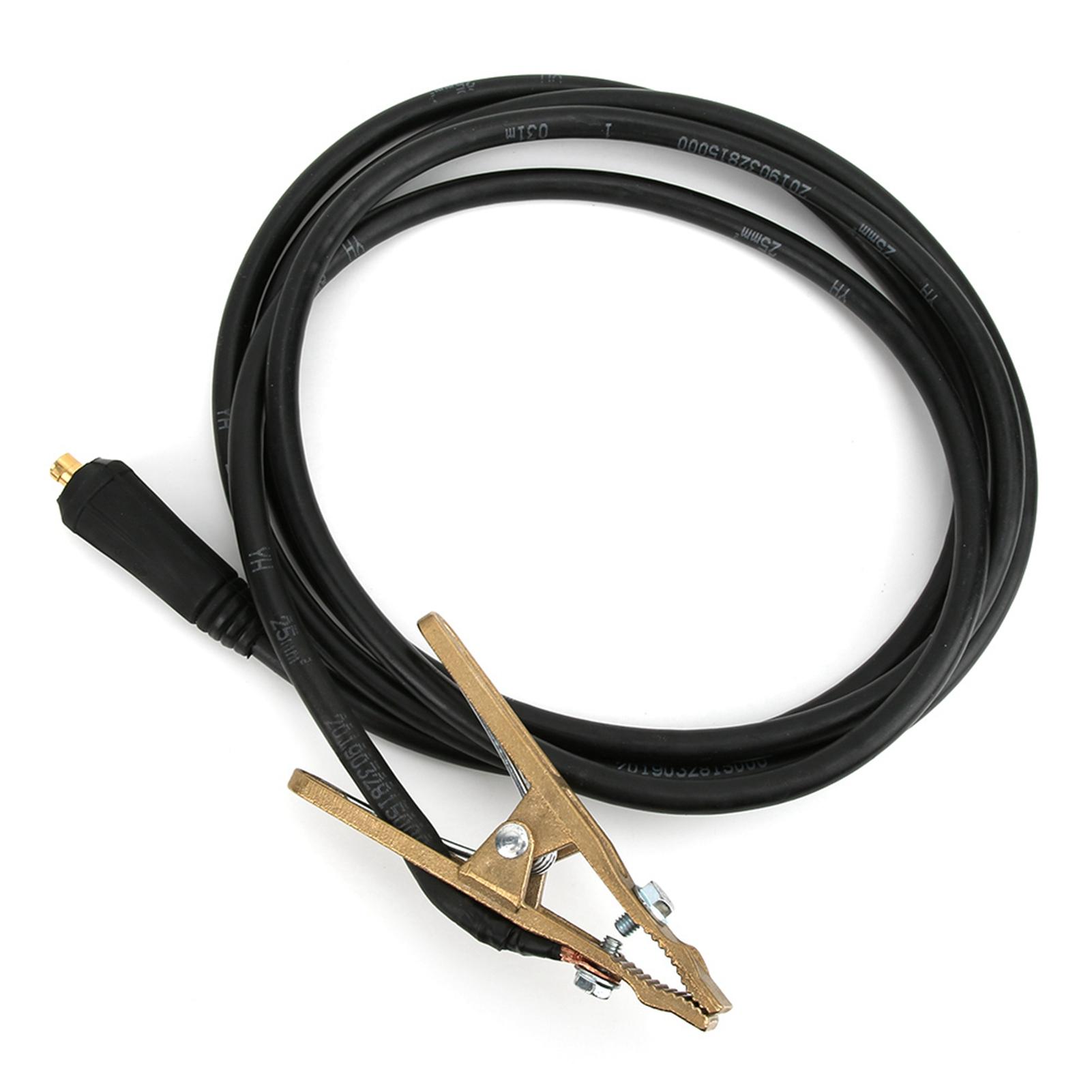 260A TIG Schweißen Messing Boden Klemme MMA ARC Schweißer Erde Klemme 3Meter 25mm2