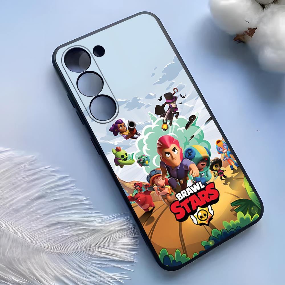 B-BrawlS S-Sta-rs Handyhülle Für Samsung S25 Ultra S24 S23 S22 S21 S20 Plus Fe Galaxy A54 A53 A34 A25 Silikonhülle Samsung S21 Ultra