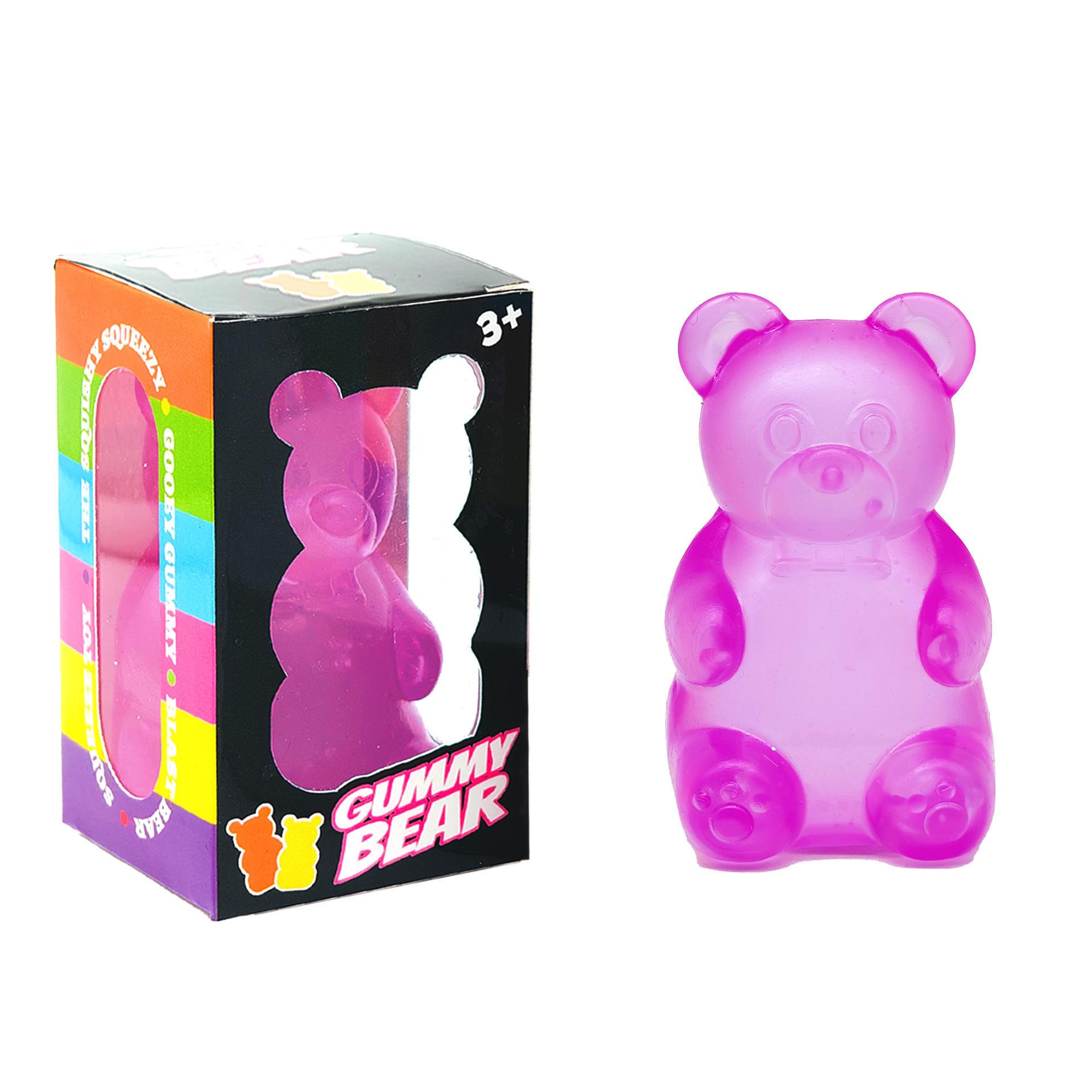 NeeDoh Nice Cube Squishy Stressabbau Spielzeug Weicher Würfel Sensorisches Fidget Quetschball für Kinder Jugendliche Erwachsene Rot Lila Blau
