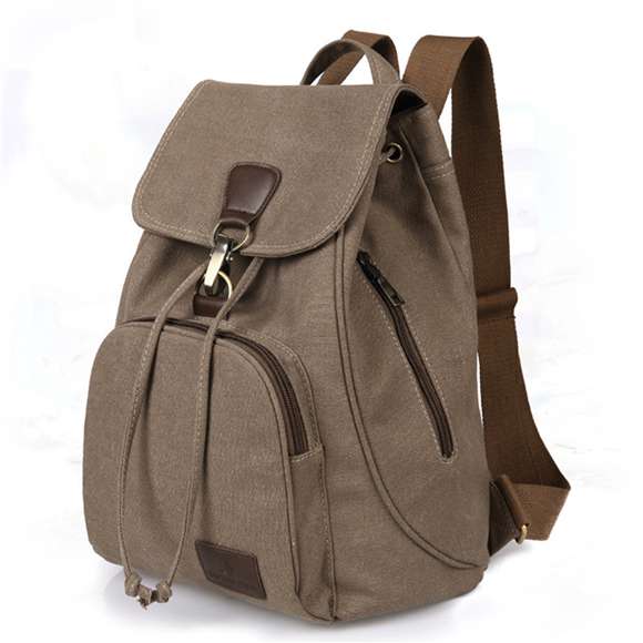 Mode Kleidung Fortschrittliche Reisetaschen Großer Rucksack Langlebiger Reise-Computer-Rucksack Vintage Outdoor-Rucksack braun