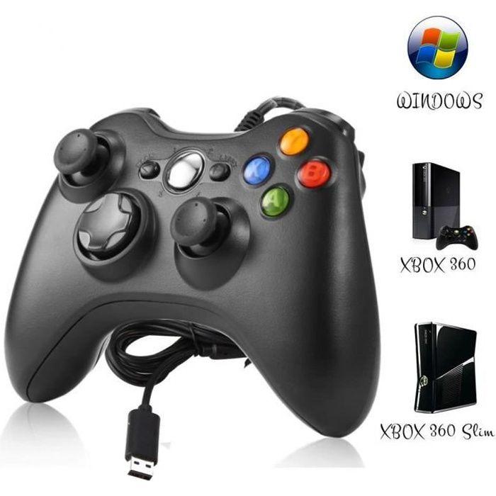 Controller - Xbox - Xbox 360 - Ergonomisches Design - Doppelvibration - USB