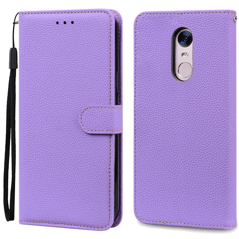 Für Xiaomi Redmi 5 Plus Hülle Redmi 5 Stoßfeste Brieftasche Flip Hülle für Xiomi Redmi 5 plus 5plus Handyhüllen Leder Fundas Shell For Redmi 5 Plus licht lila
