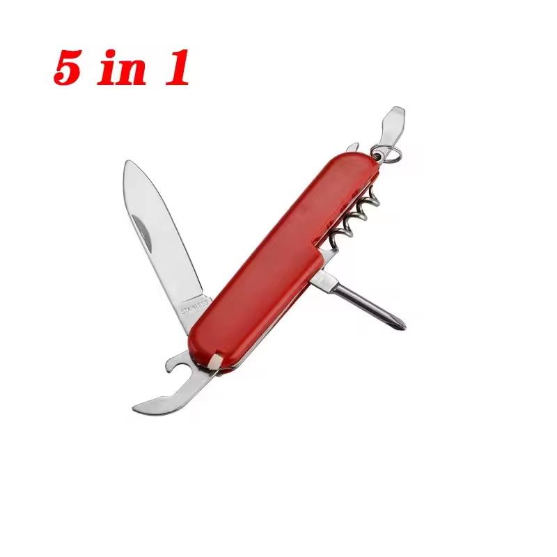 Schweizer Taschenmesser Multifunktionales Outdoor Tragbares Selbstverteidigungs Klappmesser Werkzeug Zange Mini Messerset