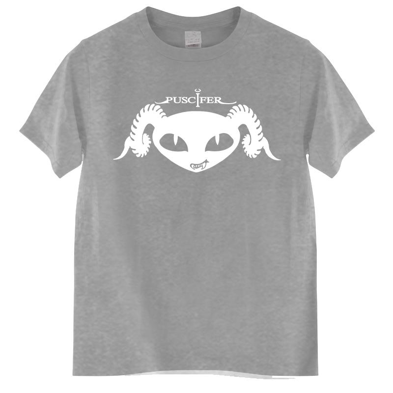 T-Shirt Herren Sommer-T-Shirts Puscifer T-Shirt Sommerkleidung Bluse Grafik-T-Shirt Herren T-Shirts Packung L