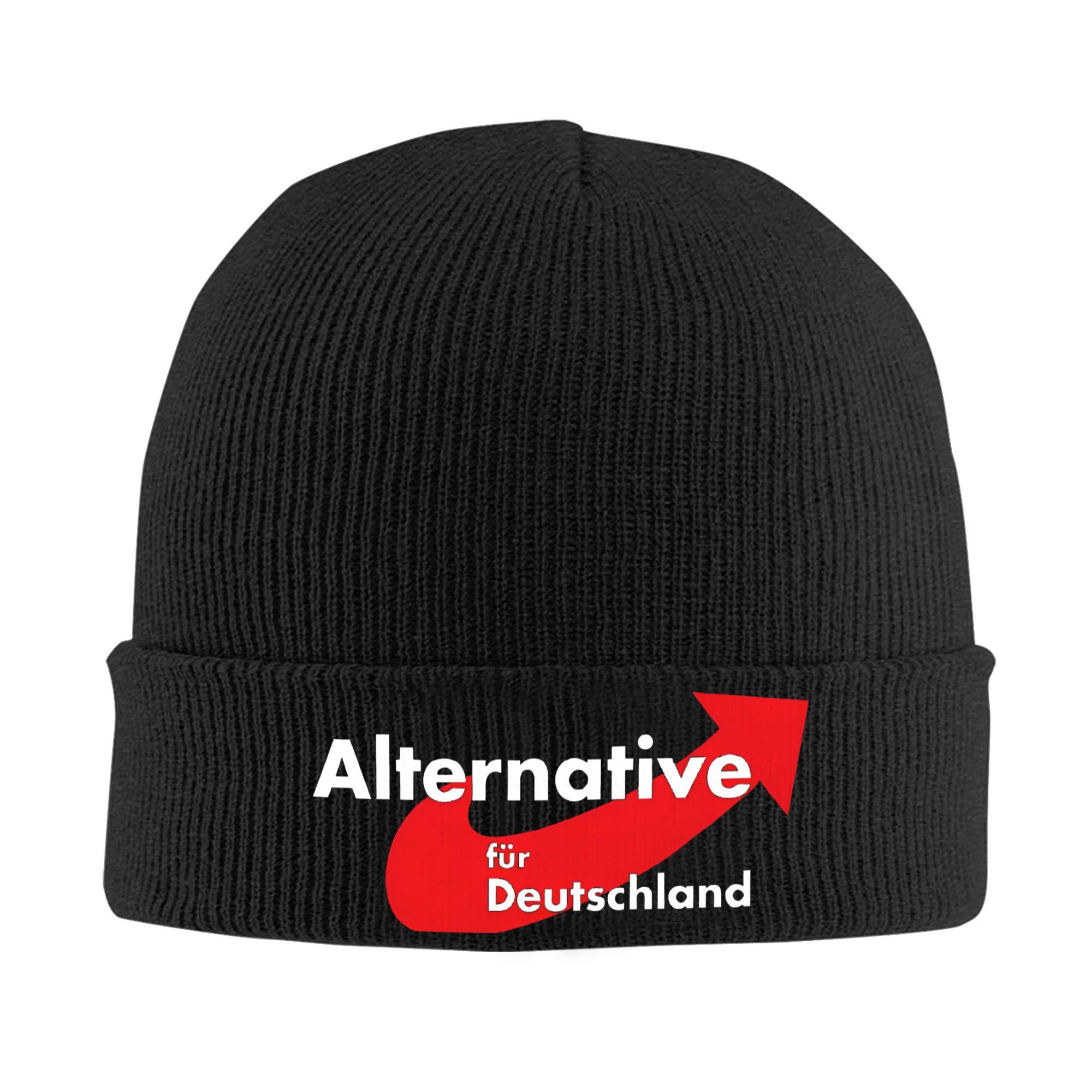 Afd Alternative Fur Deutschland Strickmütze Beanie Mützen Kpop Kopfbedeckung Herren Damen Mützen Herbst Winter Lustige Kappen Geschenk One Size