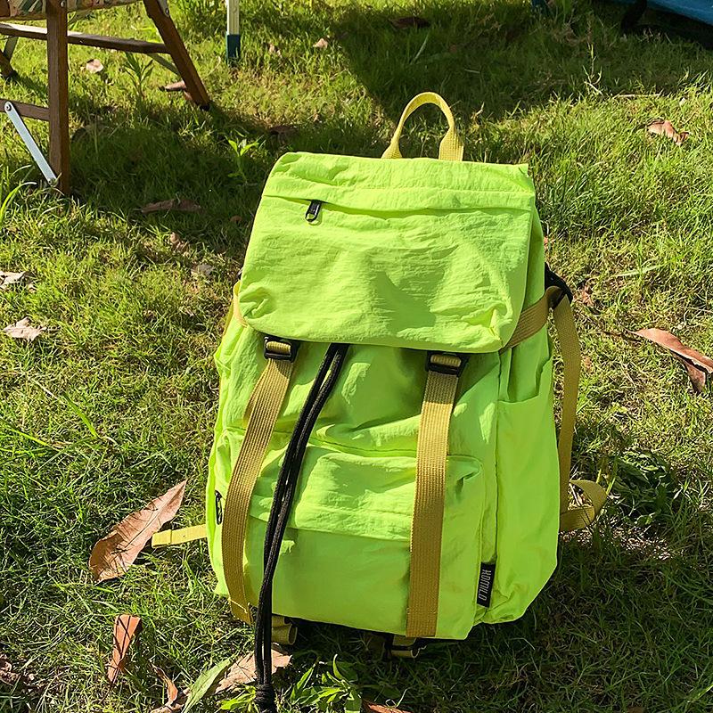 Neuer funktioneller Rucksack Großes Fassungsvermögen Outdoor Bergsteigen Reisen Herren Nische Japanischer Student Schwarzer Rucksack, Rucksack .