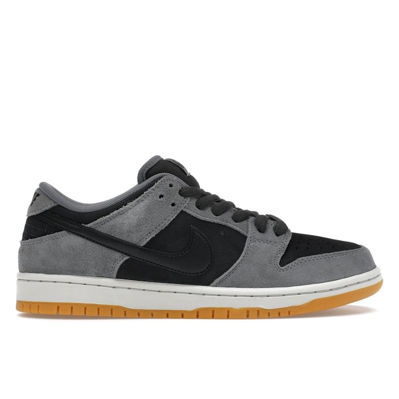 Nike Dunk Low SB Dark Smoke Grey Unisex-Sneakers Schwarz Photon-Dust Gummi-Hellbraun HF3063-001 46