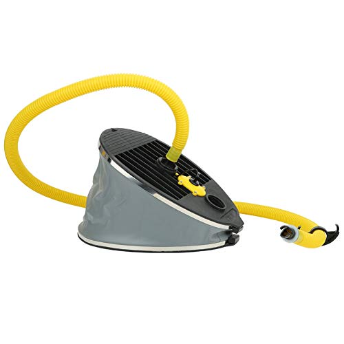 Aufblasbare Fußpumpe mit hohem Druck, Tragbare Fußpumpe, Aufblasbare Pumpe für Schlauchboote, Kanus, Kajaks und Robustes Gelände, 10L Spielzeugballons