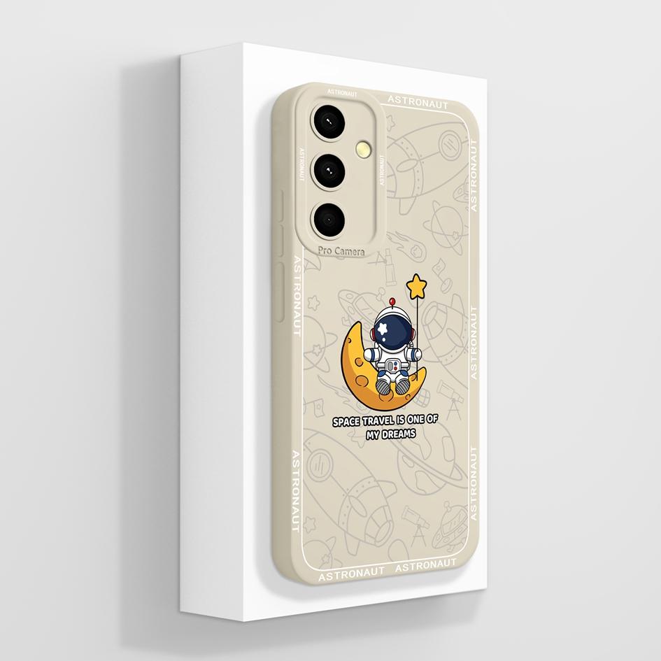 Hülle für Samsung Galaxy A35 M55 S24 Ultra M34 S22+ S21 FE S20 Hülle Modedesign Stoßfestes flüssiges weiches Silikon Hochwertige Handytaschen für Samsung Samsung S20 Ultra