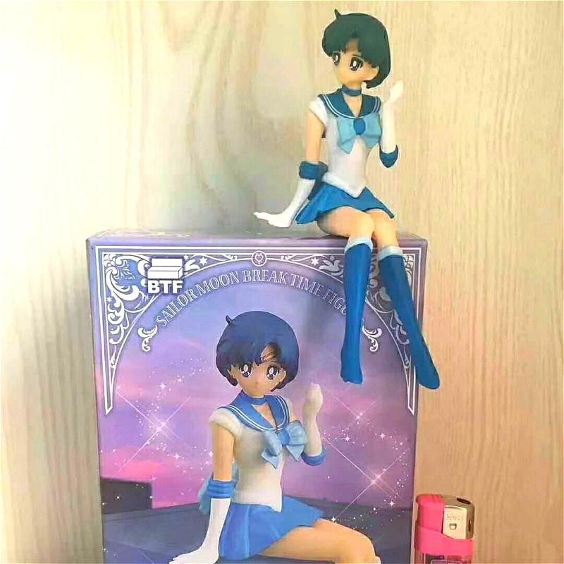 Sailor Moon Figur Actionspielzeug Tsukino Usagi PVC Niedliche Mini Actionfigur Kinderspielzeug Pack of 1 blau