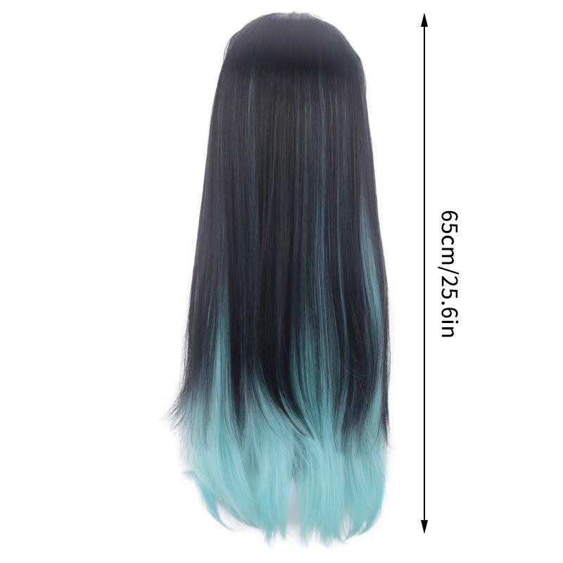 Anime Tokitou Muichirou Cosplay Perücke Muichiro Tokito Perücke Hitzebeständige Kunsthaarperücken