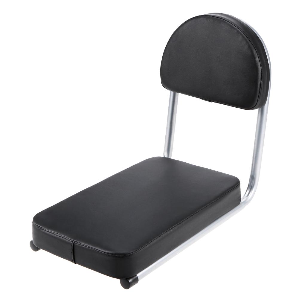 Fahrrad-Rücksitz für Kinder, Fahrrad, hinterer Handlauf, Armlehne, Kinderträger, Fahrrad-Rücksitz schwarz