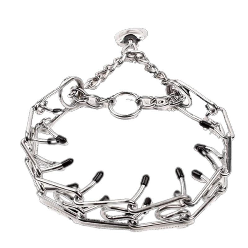 Stachelhalsband für Hund Herm Sprengers Stachel-Hundeausbildungshalsband für Hunde mit Gummispitze Hunde-Würgehalsbänder für große Hunde XL