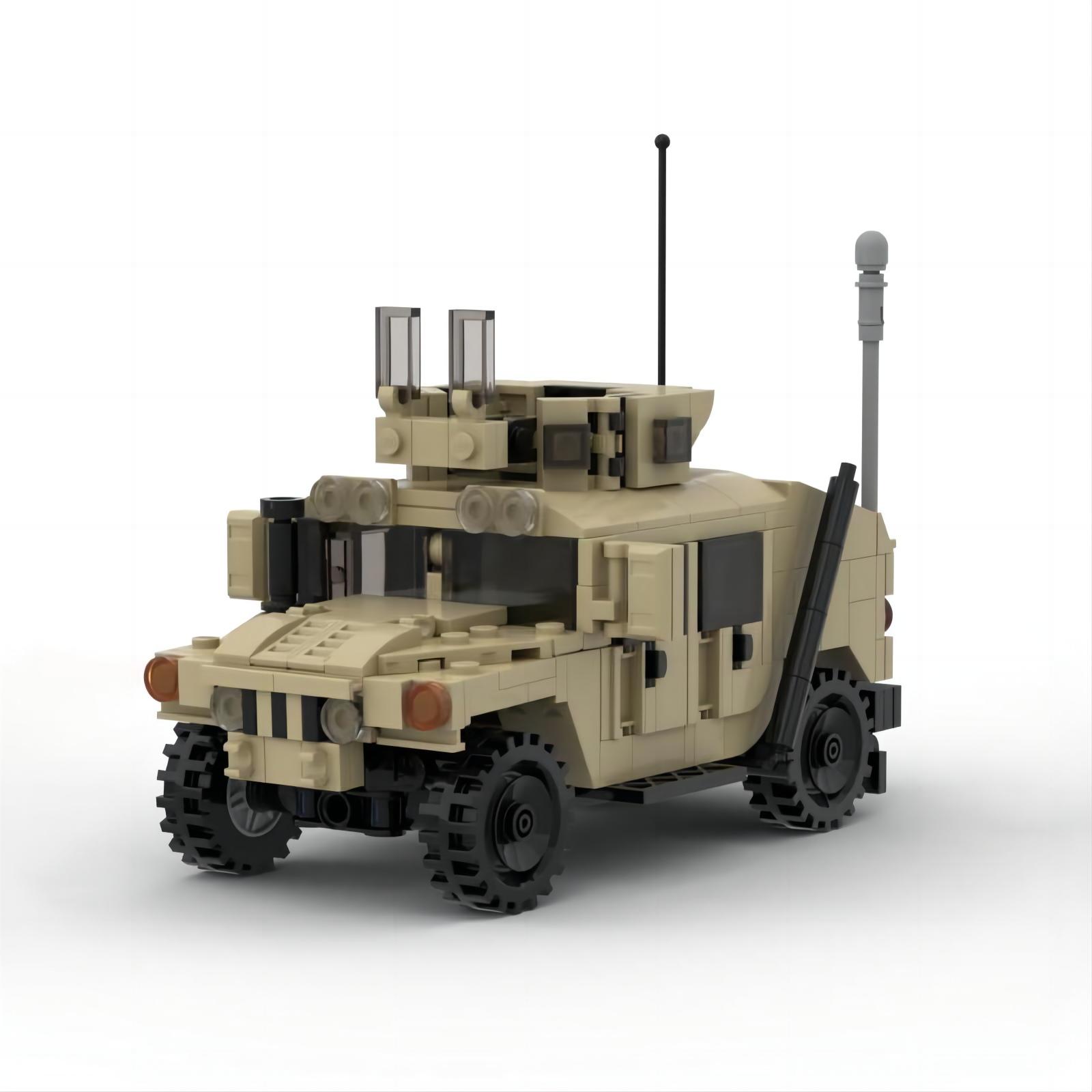 MOC Militär Technisch SWAT Auto Fahrzeug Modell Bausteine Spielzeug Für Kinder Jungen Weihnachtsgeschenke Spielzeugauto PDF Guide by Email