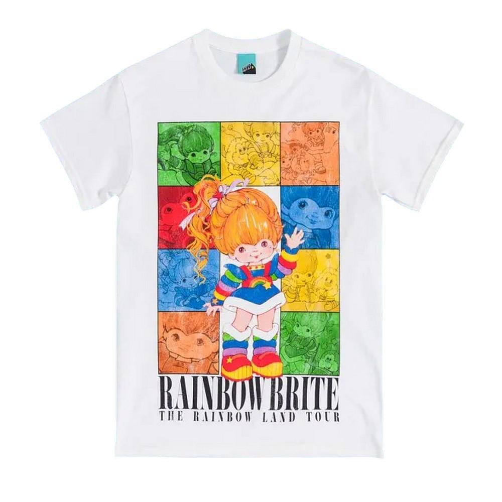 Rainbow Brite Unisex Erwachsenen The Rainbow Land Tour T-Shirt L