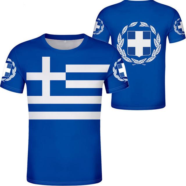 HellasT-shirt für Herren, geometrische Linie, Griechenland-Flagge, nationales Emblem, bedrucktes Herren-T-Shirt, großes, lässiges Herren-T-Shirt für die Straße XXL violett