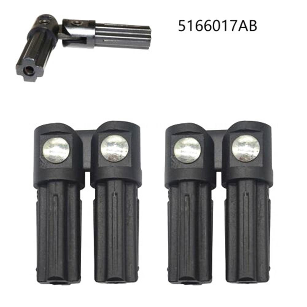 2 Stück Soft Top Side Bow Knuckles Links + Rechts für Jeep Wrangler 2005–2017 5166017AB