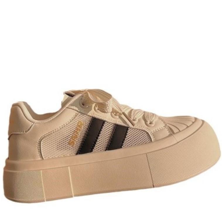 Plateau Weiße Schuhe Damen Neue Sommer Mesh-Oberfläche Schuhe Damen Atmungsaktive Mesh-Schuhe All-Matching Shell Toe Board Schuhe 40