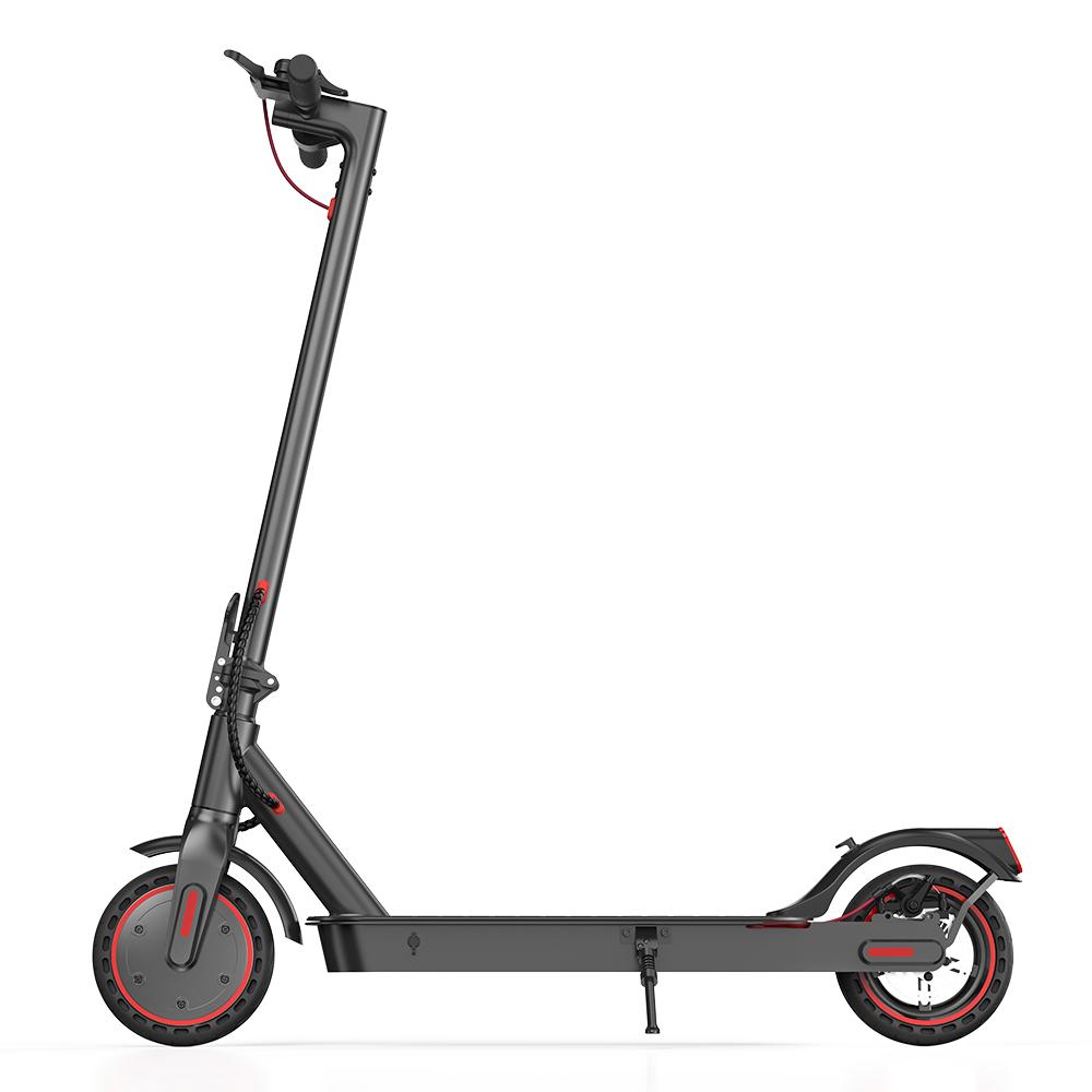 iScooter i9 Erwachsener Urbaner Pendler Elektroroller 36V7.5Ah Batterie 350W Motor 8.5 Zoll Straßenreifen Faltbarer Elektroroller schwarz