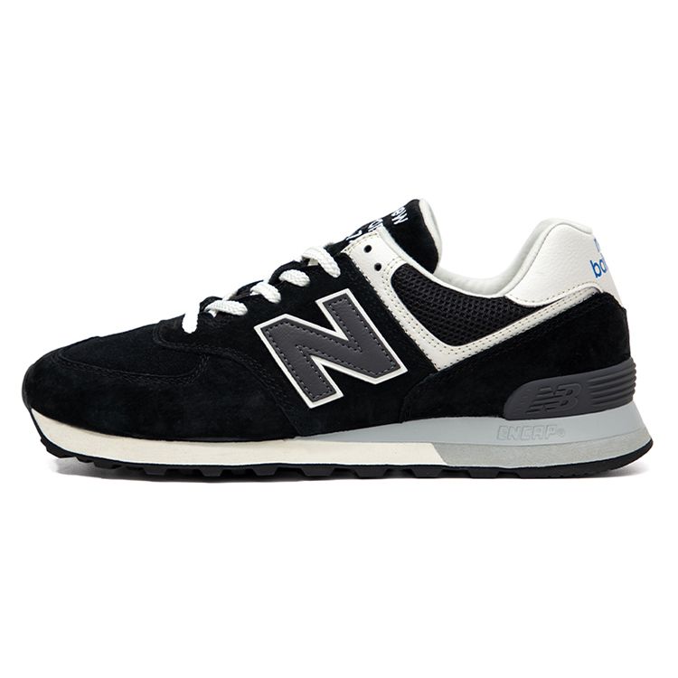 New Balance 574 Schwarz Weiß Unisex Sneaker U574BK2 43