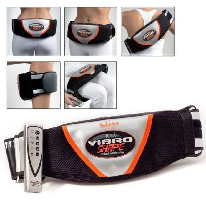 Za001-SWISSANT Vibro Shape Ceinture lebendige Amincissante