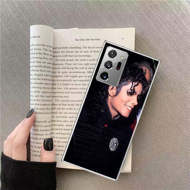 Michael Jackson Legendärer Sänger Handyhülle Für Samsung Galaxy S25 Edge S24 S23 FE S22 S26 Ultra S21 S20 S10 Plus Capa Weich Samsung S25 Edge