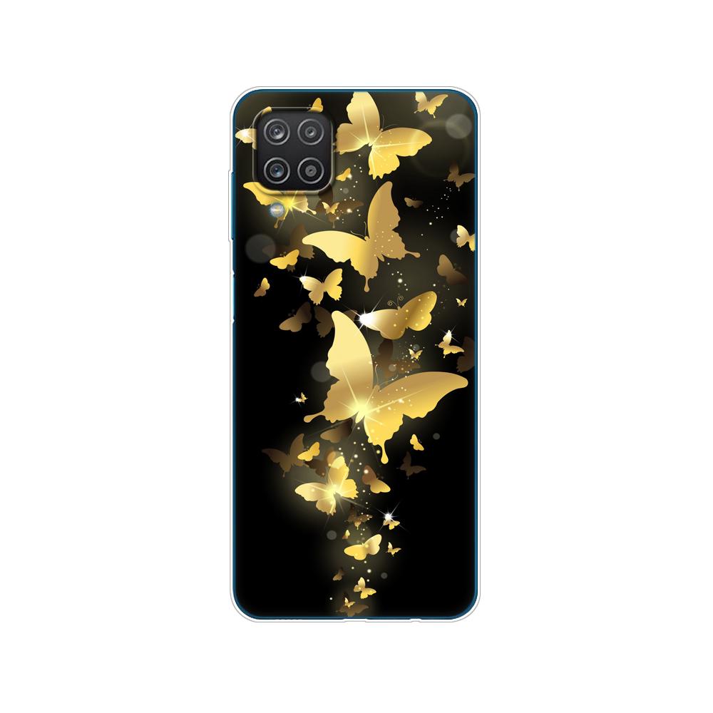Für Samsung A12 Hülle Weiches Silikon Tpu Handy Rückseite für Samsung Galaxy A12 GalaxyA12 A 12 SM-A125F a125 Bumper Case 6,5 Zoll Samsung A12