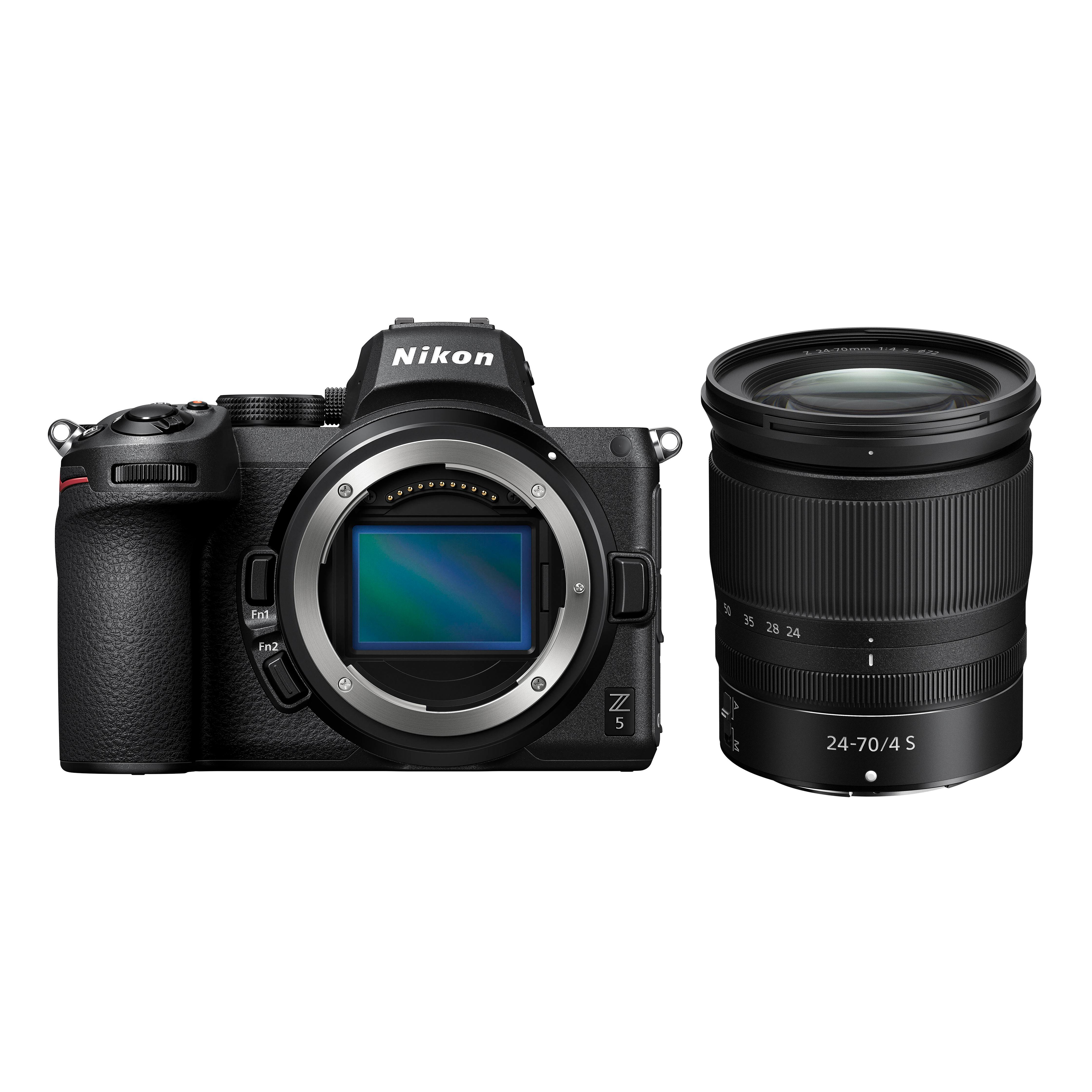 Nikon Z5 Spiegellose Kamera + Z 24-70mm f/4 S Objektiv schwarz