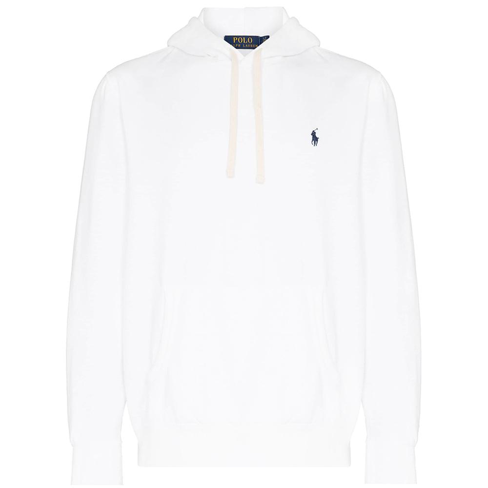 Polo Ralph Lauren FW22 Lauren Pony Fleece Hoodie Herren Hoodies Weiß 710766778-009 XL white