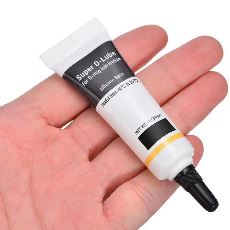 Silikonfett Almighty, Lebensmittelqualität, Getriebe, Computer-Schmiermittel, Autozubehör, wasserfeste, unsichtbare Creme, 10 g weiß