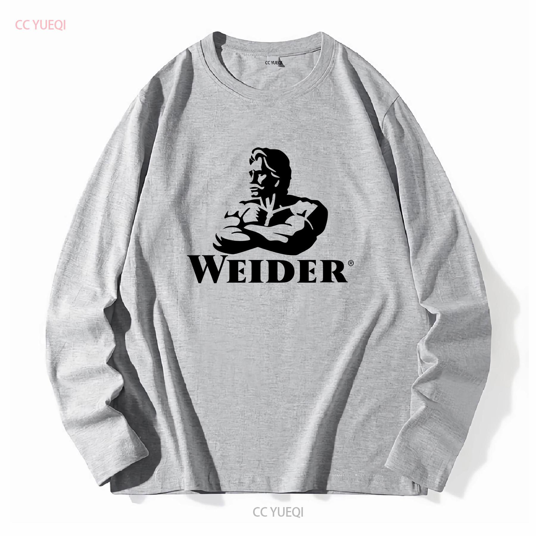 JOE WEIDER Fitness Bodybuilding Softstyle T-Shirt Vintage gewaschene Grafik Unisex Mode Bequem Dehnbar homme L white