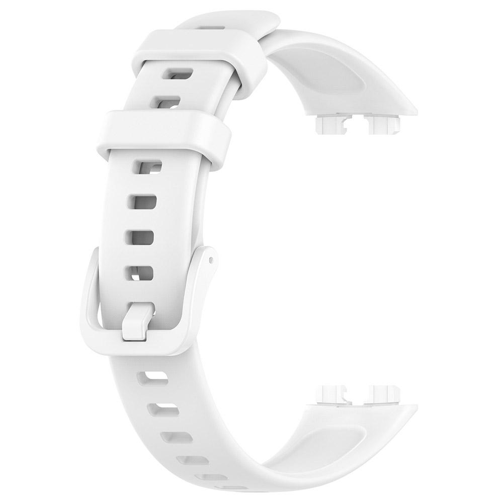 Silikon-Handgelenkband für Huawei Band 8 9 10 Smart-Armband For Huawei Band 8 weiß