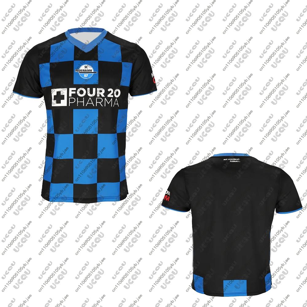 2025-26 Herren Kinder Jungen Heim Trikot Erwachsenen Trikot Fußballspiel Sport Auswärts Atmungsaktiv Fußballtrikot T-Shirt S-SC P-Paderborn 6XL