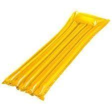 Luftmatratze - BESTWAY - gelbes Modell - Größe 183 x 69 cm gelb