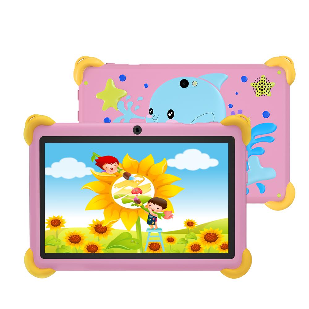 BDF KeDou 7 Zoll Kinder-Tablet Quad-Core Android-Tablet 32GB WiFi Bluetooth Standard Version rosa