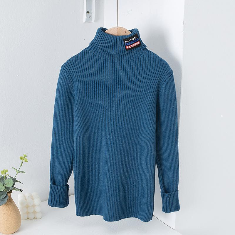 Jungenpullover Winter Kinderstrickwaren Kinderbekleidung Basisoberteile Winterbekleidung 140