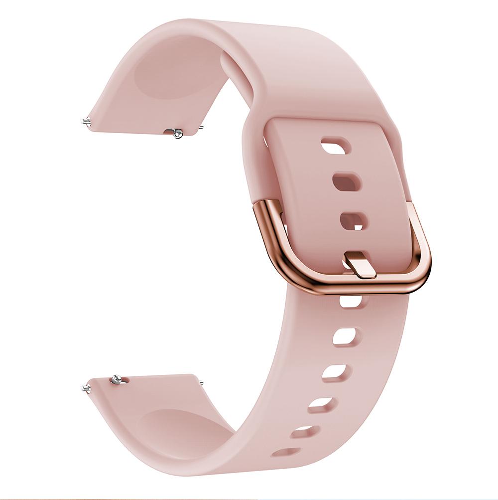 20mm 22mm Silikonarmband Uhrenarmbänder für Samsung Galaxy Uhr 42m 46mm Active 2 Gear S2 S3 Honor Amazfit BIP Huawei Uhr GT 2 Armband Armband 20mm