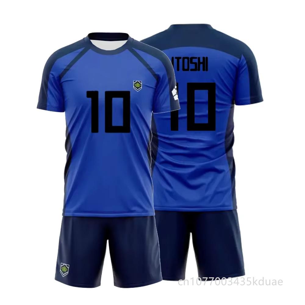 Anime Blue Lock Isagi Yoichi Fußballtrikot T-Shirt Shorts 2-teilige Sets Cosplay Hyoma Chigiri Herren Anzüge Kinder Sportbekleidung 2XL