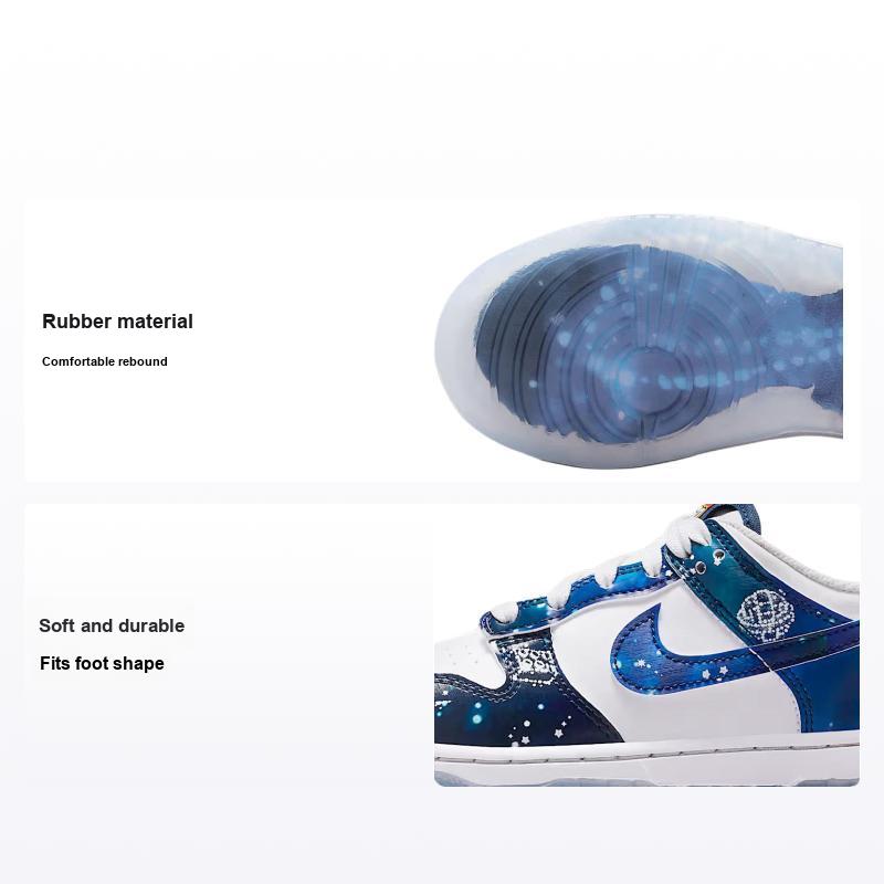 LEGO x Nike Dunk Low PS Galaxy Kinder-Sneakers Blau Weiß Brave-Blue IM1447-100 29.5