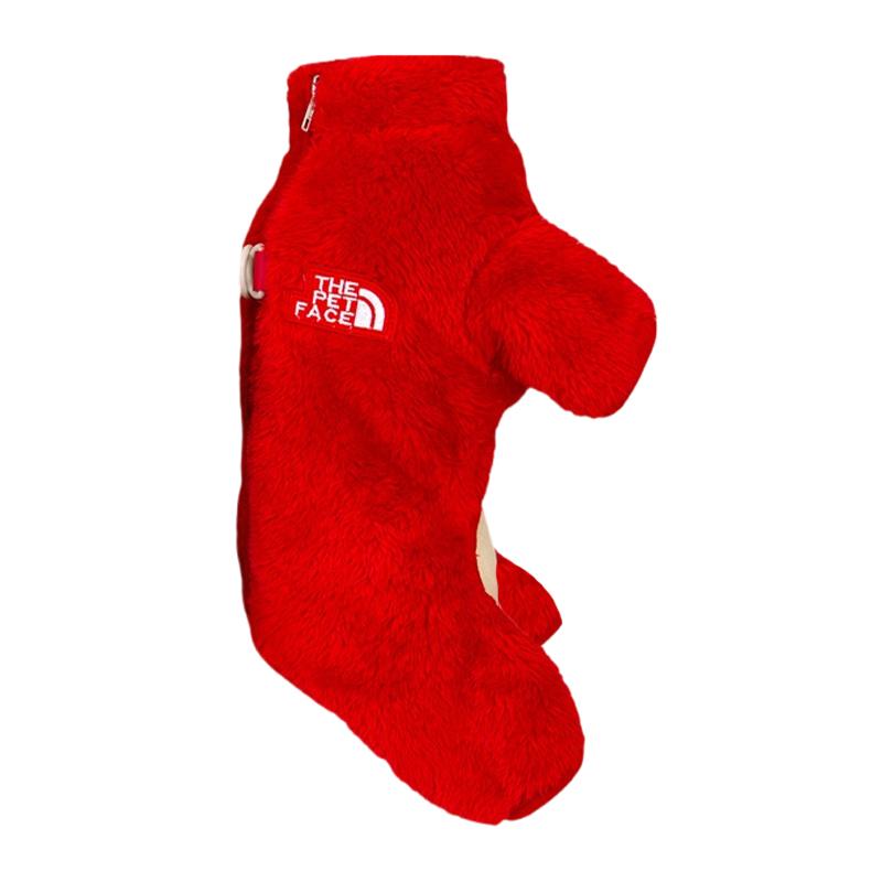 NEU Winter-Overall für Hunde mit Reißverschluss, warme Haustierjacke, Overall für kleine Hunde, Katzen, Chihuahua, Kleidung, Malteser, Bulldogge, Onesies L