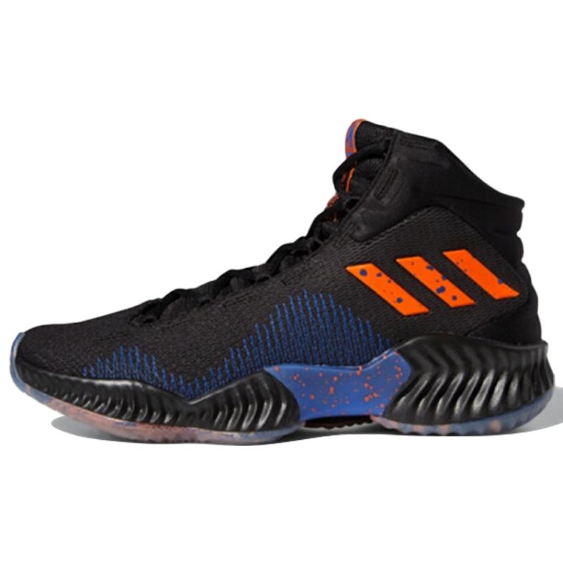adidas Pro Bounce 2018 Sneakers Schwarz Königsblau Orange Sneakers FW5744 42⅔