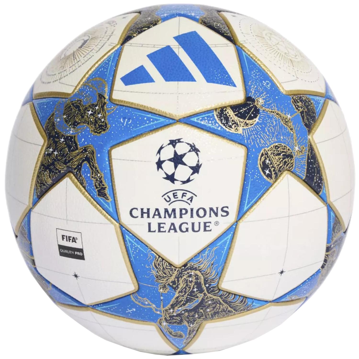 adidas UEFA Champions League Competition FIFA Quality Pro Ball, Unisex, weißer Fußball 5 weiß