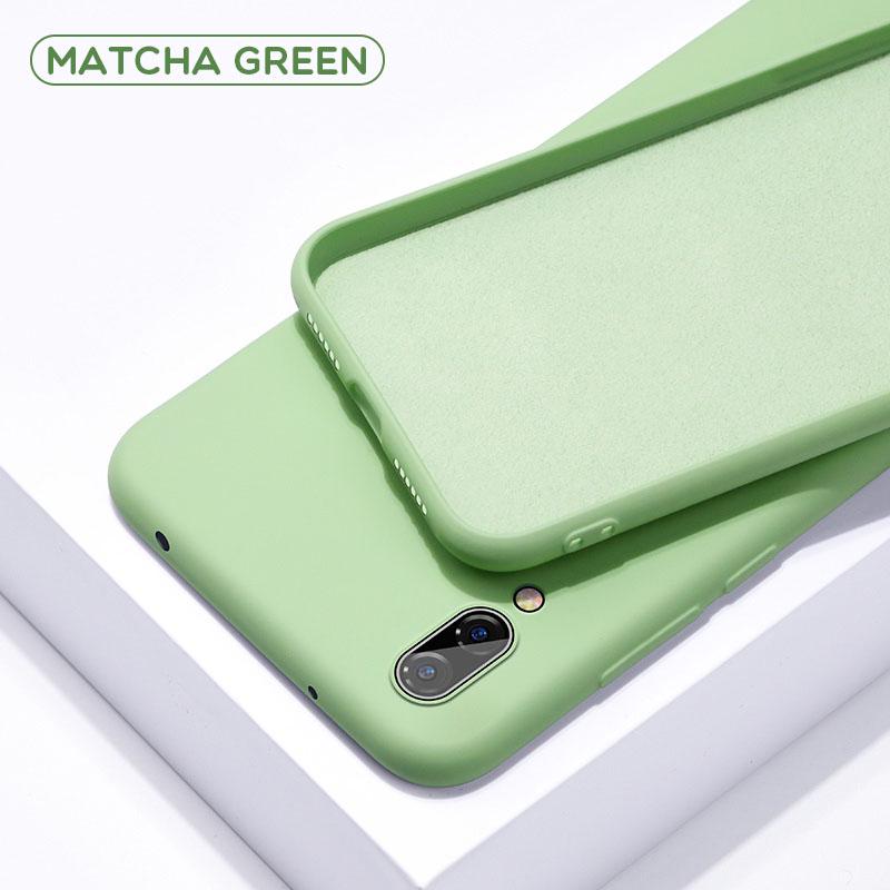Hülle für Huawei P20 Lite P30 Pro P Smart Z Y5 Y6 Y7 Y9 2019 Silikonhülle für Honor 8X 9 10 10i 20 20i Nova 4 3 3i Handyhüllen For Huawei P20 Lite grün